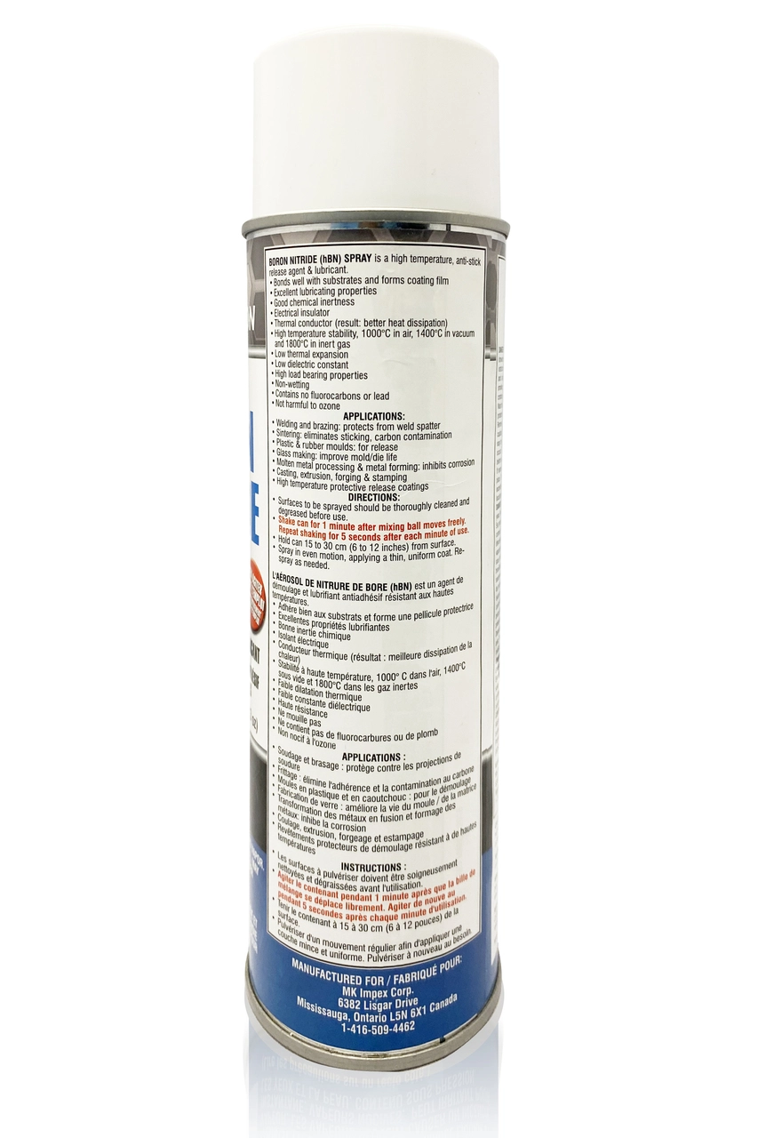 Boron Nitride Aerosol Spray